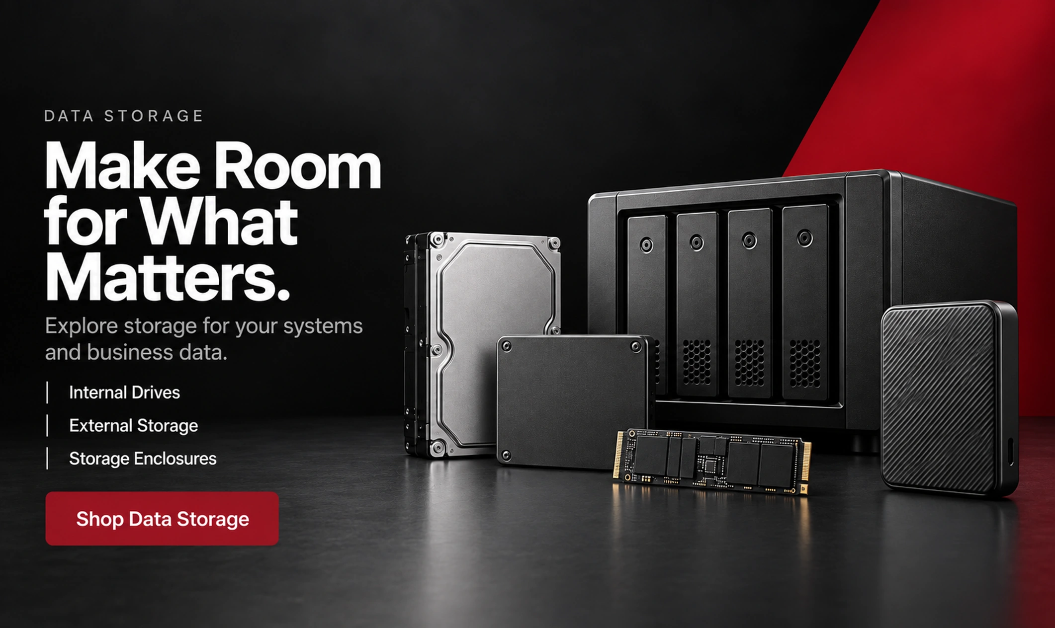 Data Storage - Make room for what matters