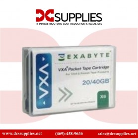 Exabyte 11100103 Data Cartridge Tape, VXA, 8mm, 170m, 33/66GB, V17 Drive - Image 2