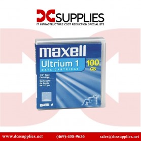Maxell 183800 LTO1 Backup Tape Cartridge (100GB/200GB) - Image 2