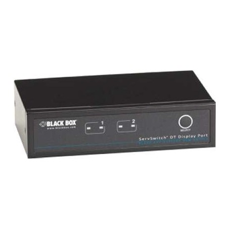 Black Box KV9702A 2-Port DisplayPort KVM Switch with USB (KV9702A)