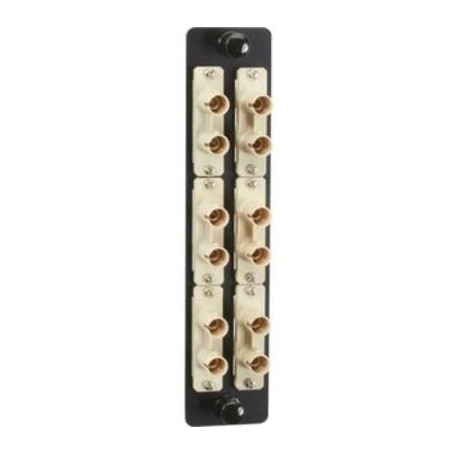 Black Box JPM460B High-Density Adapter Panel with Bronze Sleeves (JPM460B)