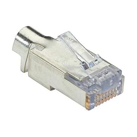 Black Box C6EZSP-25PAK Shielded CAT6 EZ-RJ45 Modular Plugs (C6EZSP-25PAK)