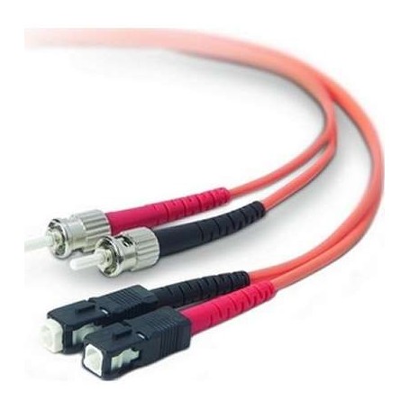 Belkin A2F20207-10M Duplex Fiber Optic Cable ST/SC 62.5/125 10 Meters (A2F20207-10M)