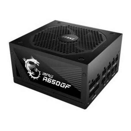 MSI MAGA650GL MAG A650GL 650W Power Supply - 80 Plus Gold Certified (MAGA650GL)
