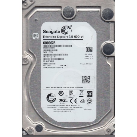 Seagate 1HT17Z-001 6TB 7200RPM SATA 6Gb/S 3.5-In Hard Drive (1HT17Z-001)
