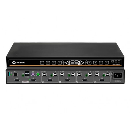 Vertiv SCM145DPH-400 Cybex SC Universal DP/H Secure DT Matrix 2X4 (SCM145DPH-400)