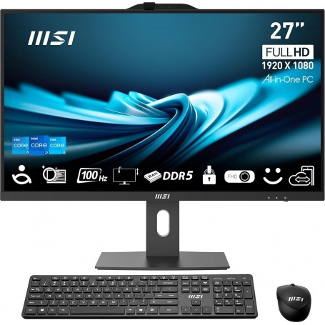 MSI PRO AP272P 27" FHD All-in-One PC - Intel Core i7-14700, 16GB DDR5 (PAP27214M602)