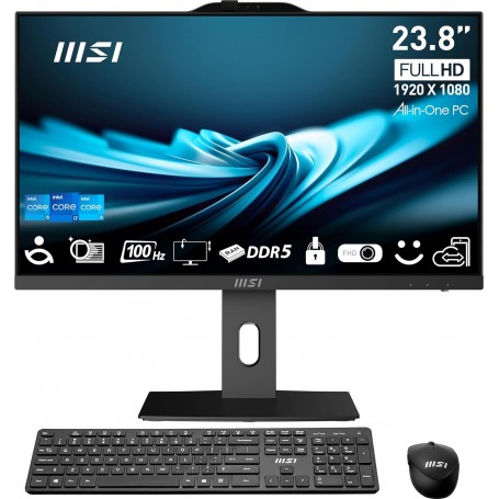MSI PAP242P14M643 PRO AP242P 23.8in IPS FHD All-in-One PC Intel Core i7 (PAP242P14M643)