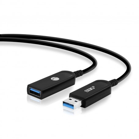 SIIG  CB-US0U11-S1 USB 3.0 AOC Male to Female Active Cable - USB extension cable - USB Type A to USB Type A - 98 ft (CB-US0U11-S1)