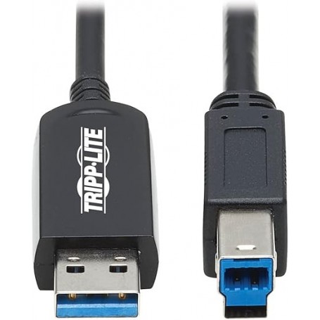 Tripp Lite  U328F-20M USB-A to USB-B Fiber Active Optical Cable AOC USB 3.2 Gen 1 20M (U328F-20M)