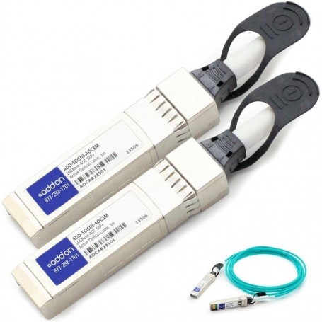 AddOn ADD-SCISIN-AOC3M Fiber Optic Network Cable, 10 Gbit/s, 9.80 ft, Active (ADD-SCISIN-AOC3M)