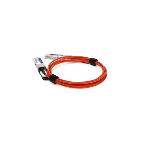 AddOn QSFP-40G-AOC3M-AO 3M 40GBASE-AOC DAC MSA Standard QSFP/QSFP Active Optical 100%Compat (QSFP-40G-AOC3M-AO)