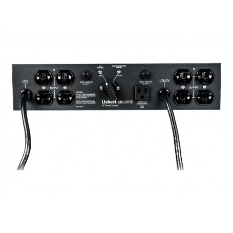 Vertiv MP2-130E 120V 30A 2X5-15R 4X5-20R Micropod Maintenance Bypass 1XL5 (MP2-130E)