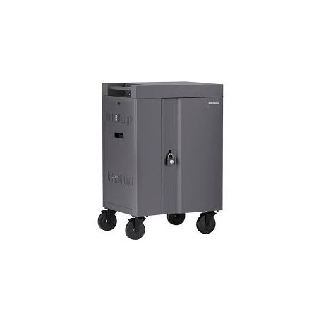 Bretford TVCM20PAC-270CT Charging Cart  20 Devices  Gray Finish (TVCM20PAC-270CT)
