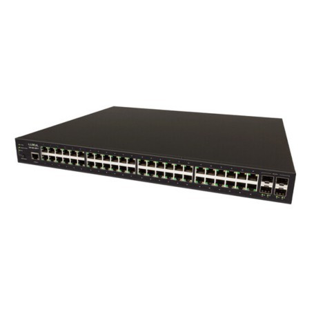 Luxul SW-610-48P-F 48-Port Gb PoE+ L2 L3 Managed Switch with 4 SFP+ (SW-610-48P-F)