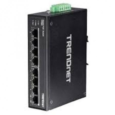 TRENDnet TI-PGLC80 8 Port Industrial Gigabit PoE Mini Switch (TI-PGLC80)