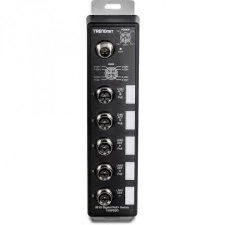 TRENDnet TI-XPG50 Industrial M12 Gigabit PoE Railway Switch 5 Port (TI-XPG50)