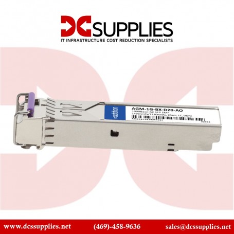 AddOn AGM-1G-BX-D20-AO 1000Base-BX SFP Transceiver SMF, 1490nmTx (AGM-1G-BX-D20-AO)