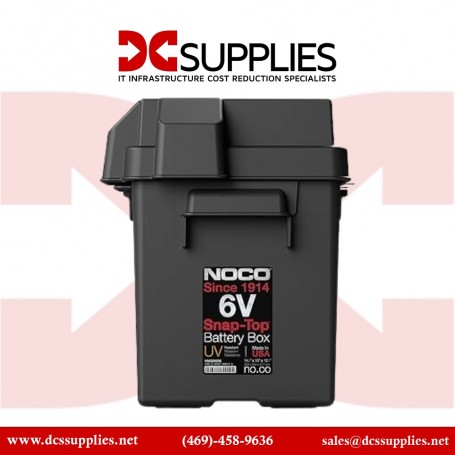 NOCO HM306BKS Snap-Top Battery Box, 6V Outdoor Waterproof Battery Box for Marine (HM306BKS)