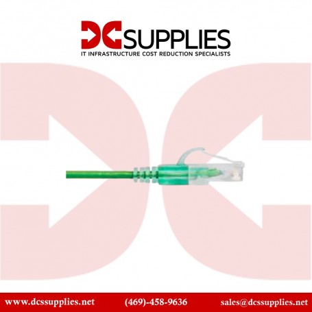 C2G C2G07361 25ft/7.6m CAT6A Snagless STP Green Patch Cable (C2G07361)