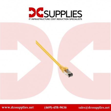 C2G C2G43911 25ft TAA-Compliant Cat6a Shielded Network Cable Yellow (C2G43911)