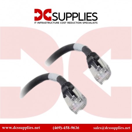 C2G 00713 8ft Cat6a Snagless Shielded Ethernet Patch Cable (00713)