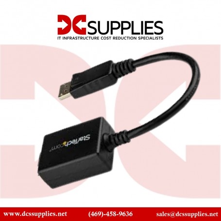 StarTech.com DP2VGA2 DisplayPort to VGA Adapter - DP Video Converter - 1920x1200 (DP2VGA2)
