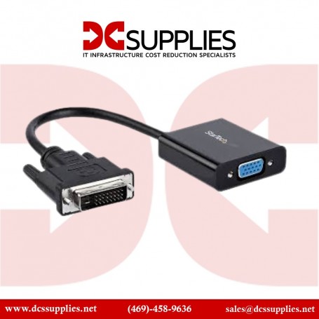 StarTech DVI2VGAE DVI-D to VGA Active Adapter Converter Cable - 1080p (DVI2VGAE)