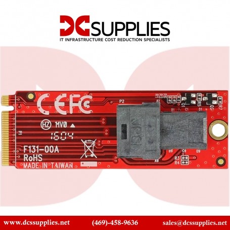 StarTech M2E4SFF8643 U.2 to M.2 Adapter - for 1 x U.2 PCIe NVMe SSD (M2E4SFF8643)