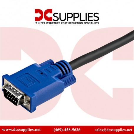 StarTech.com SVECONUS6 6 ft 2-in-1 Ultra Thin USB KVM Cable - KVM Cable (SVECONUS6)