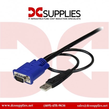 StarTech.com SVECONUS6 6 ft 2-in-1 Ultra Thin USB KVM Cable - KVM Cable (SVECONUS6)