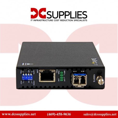 StarTech ET91000SM20 Singlemode (SM) LC Fiber Media Converter (ET91000SM20)