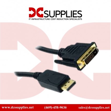 StarTech.com DP2DVI2MM6 6ft DisplayPort to DVI Cable - M/M -Displayport Monitor Cable (DP2DVI2MM6)