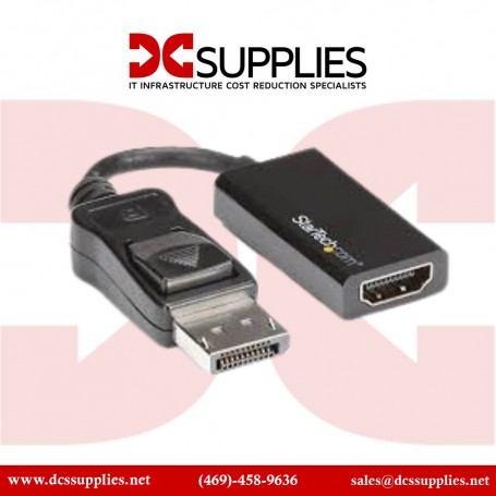 StarTech.com DP2HD4K60S DisplayPort to HDMI Adapter (DP2HD4K60S)