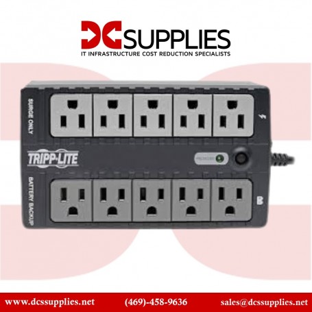 Tripp Lite INTERNET600U 600VA Desktop UPS with 8 Outlets (INTERNET600U)