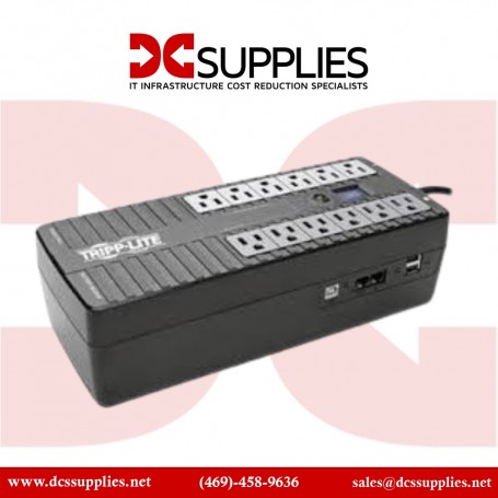 Tripp Lite ECO900UPSM 900VA Energy-Saving Standby UPS with 12 Outlets and USB (ECO900UPSM)