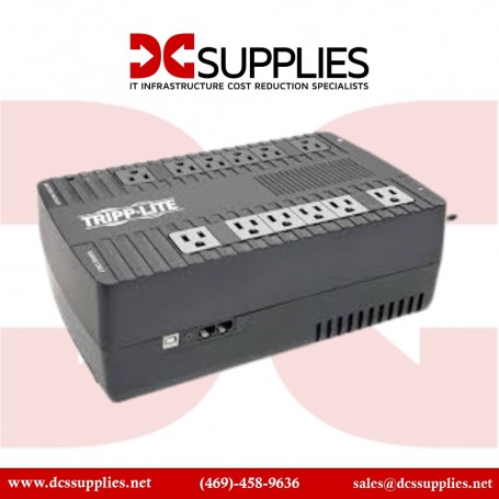 Tripp Lite AVR900U 900VA Ultra-Compact UPS with AVR and USB (AVR900U)