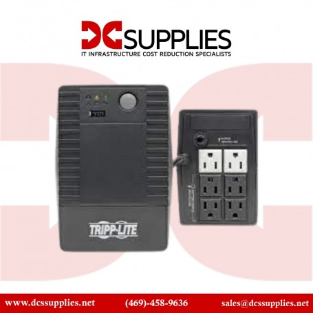 Tripp Lite BC600TU 600VA Line-Interactive UPS with USB, 6 Outlets (BC600TU)