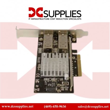 StarTech.com PEX20000SFPI 10Gb SFP+ Network Card - 2-Port - Fiber PCIe (PEX20000SFPI)