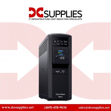 CyberPower CP1500PFCLCD 1500VA Line Interactive UPS (CP1500PFCLCD)