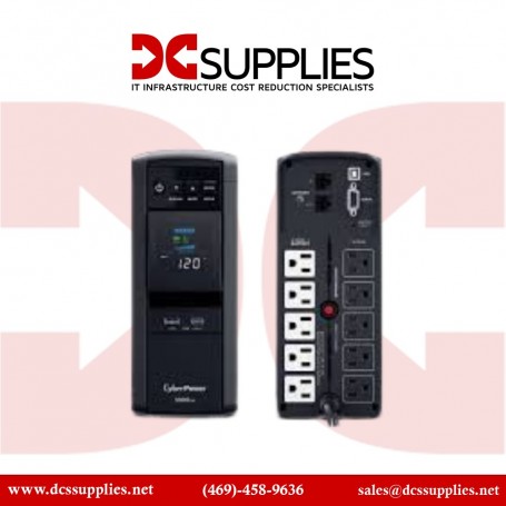 CyberPower CP1000PFCLCD Line-Interactive UPS 1000VA (CP1000PFCLCD)