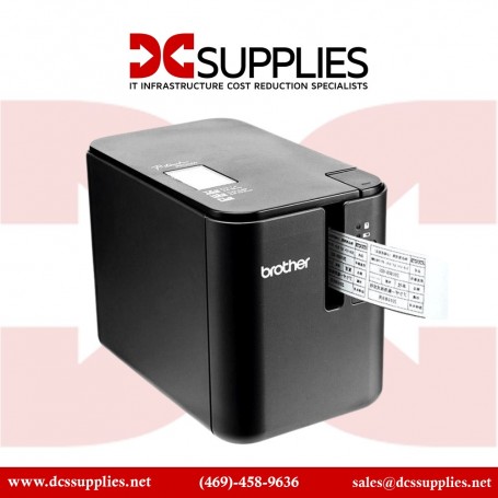 Brother PT-P900WC Industrial Desktop Label Printer with Wi-Fi High-Resolution Mobile Solutions (PTP900WC)