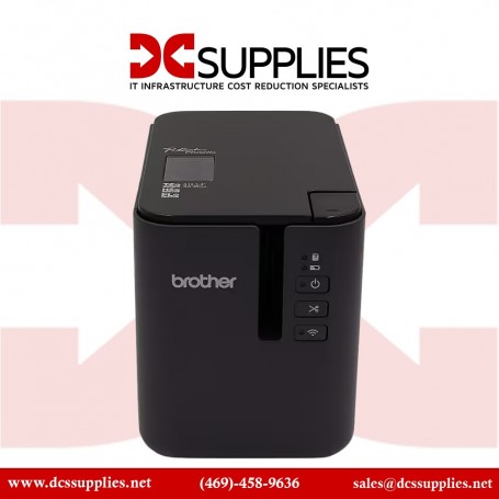 Brother PT-P900WC Industrial Desktop Label Printer with Wi-Fi High-Resolution Mobile Solutions (PTP900WC)