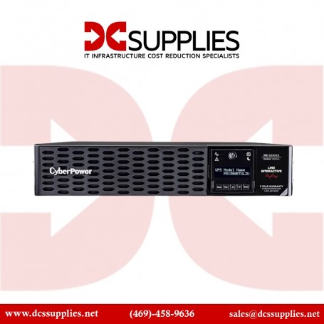 CyberPower PR1500RTXL2U 10FT 1500VA/1500W Sine Wave Ups 2U 8XNEMA 5-15R 3-Year Warranty (PR1500RTXL2U)