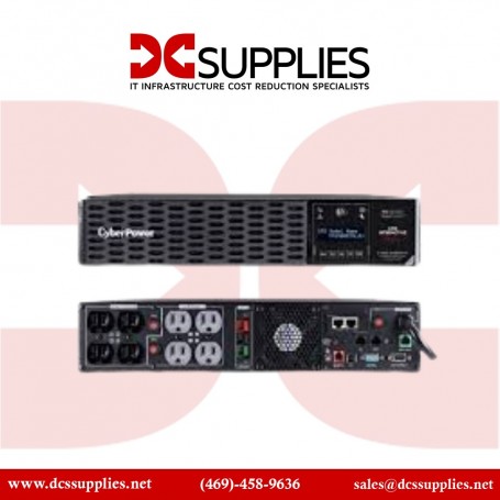 CyberPower PR1500RTXL2UN 1500VA 1500W Sine Wave 2U Rack Tower Ups 3-Year (PR1500RTXL2UN)