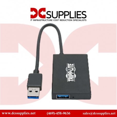 Tripp Lite U360-004-4A-AL USB Hub 3.0 Slim 4-Port SuperSpeed Aluminum (U360-004-4A-AL)