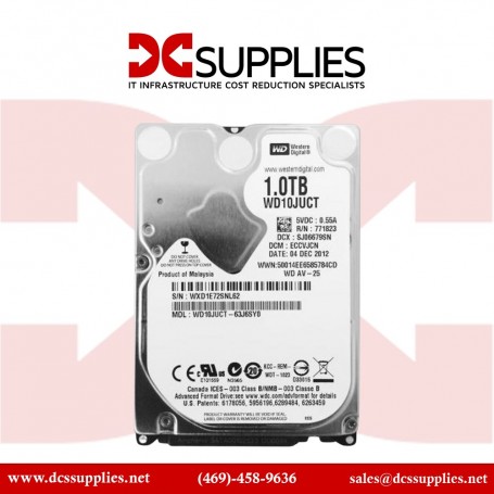 Western Digital WD10JUCT AV-25 1TB 5400RPM 16MB cache SATA 3.0Gb internal notebook hard drive (WD10JUCT)