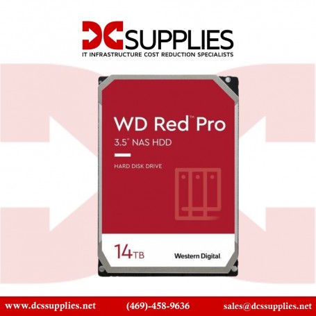 Western WD142KFGX Digital 14TB Red Pro SATA HDD (WD142KFGX)