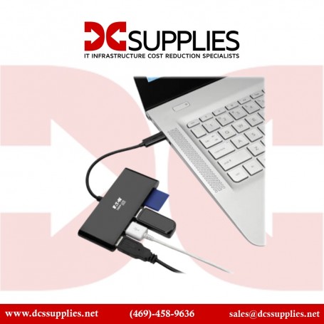 Tripp Lite U460-003-3AMB USB Hub 3.1 Gen 1 USB-C Portable Adapter (U460-003-3AMB)