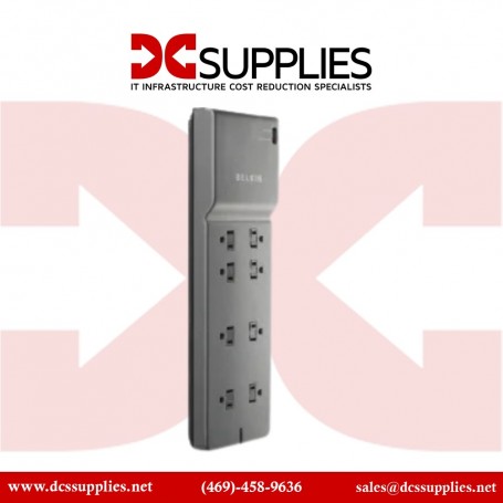 Belkin BE108000-08-CM 8-Outlet Commercial Surge Protector with 8 ft. Cord (BE108000-08-CM)